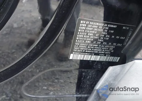 2016 Volkswagen Tiguan S/Se/Sel/R-Line z USA, uszkodzony, nr VIN WVGAV7AX6GW501178